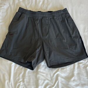 Rhone Men’s Charcoal Athletic Shorts